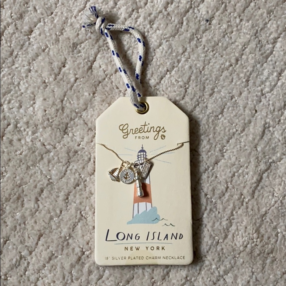 Necklace - Long Island - Silver Plated
